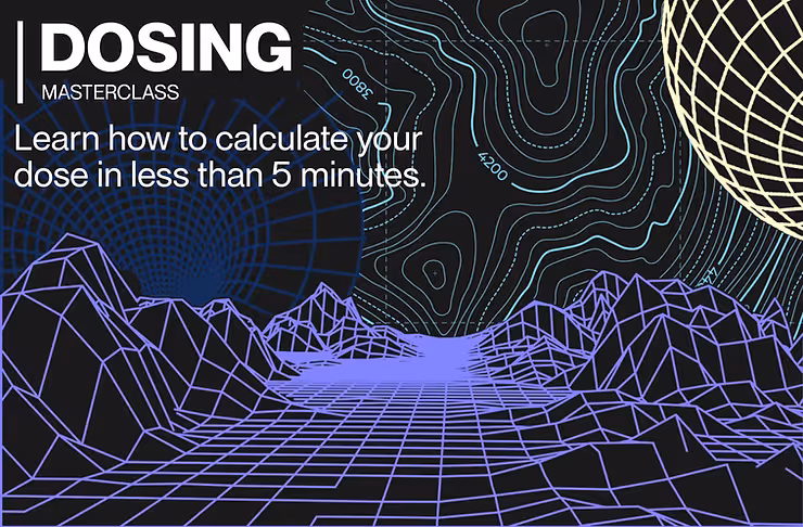 Peptide Dosing Masterclass Post feature image